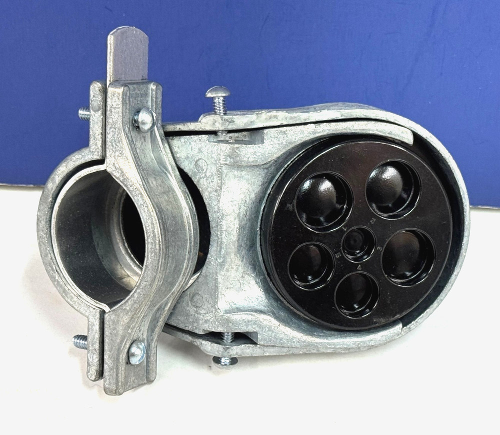 1.5″ HEAVY DUTY Service Entrance EMT/Rigid Weather Head Threaded Metal NEW M-184