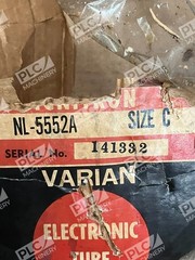 National Electronics NL-5552A Size C Ignitron Varian Electronic Tube