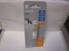 GE General Electric LED Light Bulb 4 Watt GY8.6 Pin Base 400 Lumens 93129029 50W