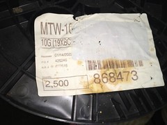 Empire wire, MTW-10-G-01, 2500’ of wire on spool,