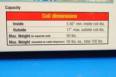 MH8120 Cable Dispenser Add On Kit, Mounts To Dispenser MH8110 (sold separately)