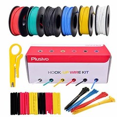 22awg Silicone Hook Up Wire od 1.7 Mm 22 Gauge Stranded Tinned Copper Wire