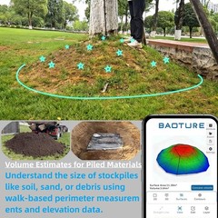 BC Motion-Based Measuring Tool: 3D Site Mapping for Irregular Spaces, Area/Perim