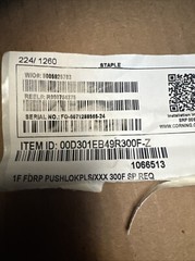 300ft CORNING 1F TDRP PUSHLOK FIBER OPTIC CABLE D301EB49R300F-z