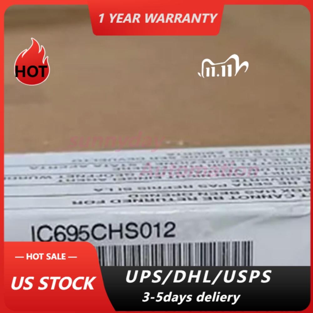 NEW GE FANUC PLC MODULE IC695CHS012