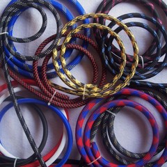 PET Expandable Braided Tube Harness Sheath Cable Wire Sleeving Dense 4mm Width