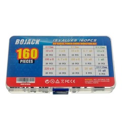 BOJACK 15 Values 160 Pcs Inductor 10 uH to 20 mH DIP Radial Power Choke Induc…