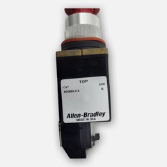 NEW ALLEN BRADLEY 800MR-FX /A RED PUSH/PULL BUTTON