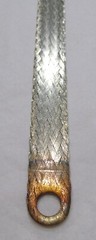 FLAT BRAIDED GROUND STRAP 12″ x 5/8″ TINNED COPPER CABLE 5/16″ 1/4″ POST HOLE