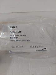 Cooper CCA625GC19T 600 Amp Cable Adapter WITH CONNECTOR 15 & 25 KV 4230 CC6C19T