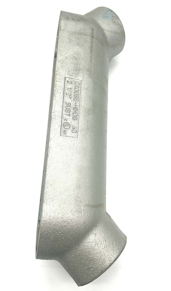 ~NEW~ EATON, CROUSE HINDS, PN: BUB7 2-1/2” GALVANIZED OUTLET CONDUIT BODY!