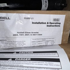 Hubbell 29.0 MCOV Elbow Arrester 35V Class 236ELA36