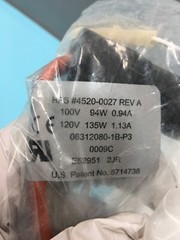 MKS 4520-0027 HPS DIVISION, PIPE HEATER, HTR2.0, STR12.0, 1BP3, 120068