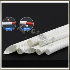 Φ1-50 White Heat Resistant Sleeving Cable Wire High Temperature Sleeve Lead Heat