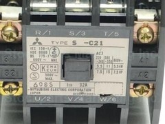 Mitsubishi S-C21 SC21 200V Contactor 30 Days Warranty Expedited Shipping