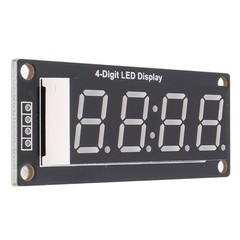 0.56in LED Disp Module 4 Digit 7 Segment Digital Tube Clock Module With Pin