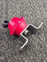 (QTY 5) Harger HSC150R56 Halo Standoff Clamp Grommet #6AWG Insulated – #2AWG Str