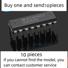 10 piece set original CD4046BE DIP-16 clock generator 2.4MHz 3V~ 18V