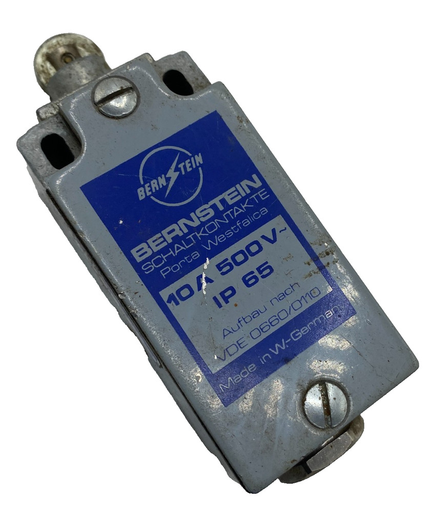 Bernstein Limit Switch – IP65 Rated – 10A 500V – Schaltkontakte ✅