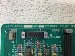Gettys 415-0224 Control Relay Board Rev. C 4150224