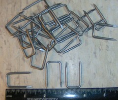 25 Steel 9/16″ x 1 1/4 ELECTRIC CABLE STAPLES 12/3 to 10/3 Romex BRISCON SN100
