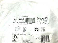 Balluff BCC07Z0 Double-Ended Cordset BCC A315-A315-30-330-VS85N4-030