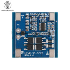 3S 12V 15/20/25/30A 18650 Lithium Battery Protection Board 11.1V 12.6V Balanced