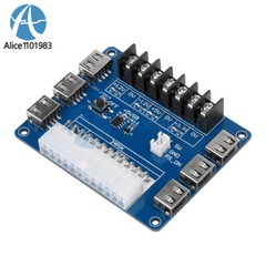 ATX Power Supply Breakout Board USB Charging Desktop Chassis Power Adapter Board