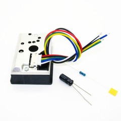 1PCS PM2.5 GP2Y1014AU0F Dust Smoke Particle Sensor Module CA