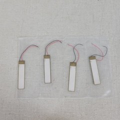 *Lot of 4* PiezoDrive BA4510 Piezoelectric 1mm Bender ±100V Resonance 170Hz