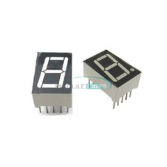 100PCS 0.56″ 1 Digit Common Anode 7Segment Blue LED Display