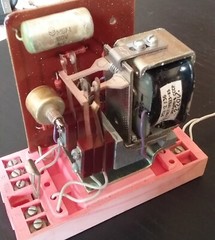 Vintage Soviet electrical relay 1983.