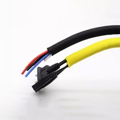 Braided Split Cable Wire Sleeve Self-WRAP Wire Harnessing Sheathing 5mm – 50mm