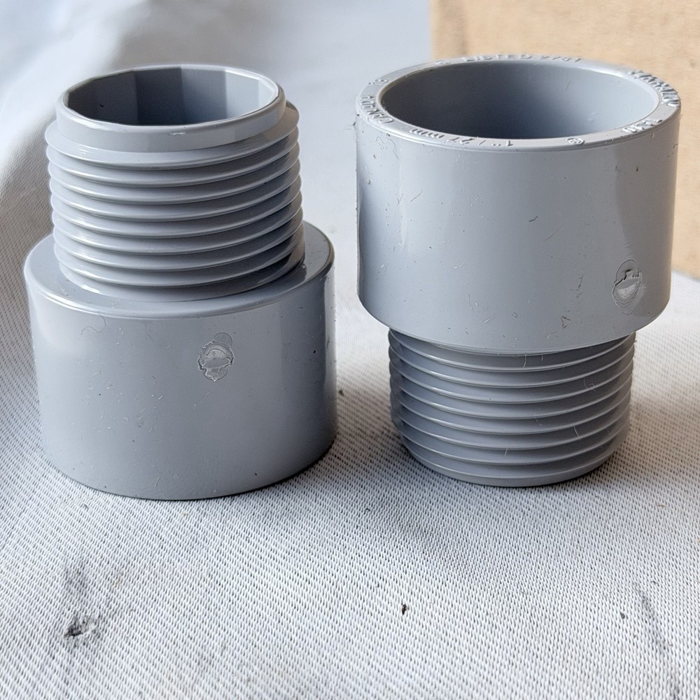 Centaur TA1 1″ Rigid Conduit Terminal Adapters 078086 Electrical Box of 50