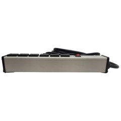 Wiremold UL207BD Plug-In Outlet Center 6 Outlets, 16ft Cord, 12-1/4in Length