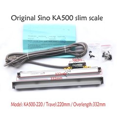 Sino KA500 70 120 170 220 270 320 370 420 470mm Linear Scale Sensor 5um 0.005mm