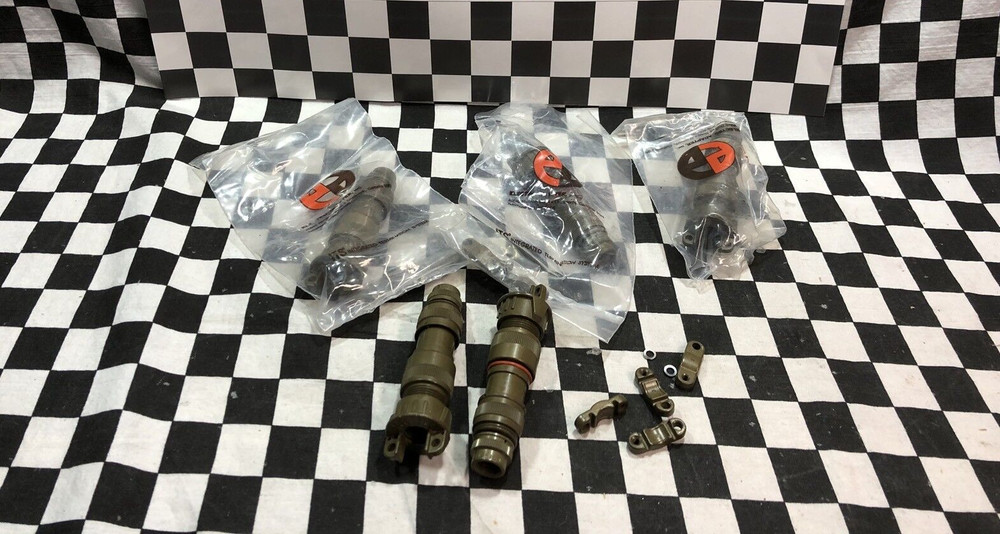 LOT OF 5 GLENAIR BACKSHELL 31461-E4122S04061S0555, MS3057-6A