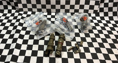 LOT OF 5 GLENAIR BACKSHELL 31461-E4122S04061S0555, MS3057-6A
