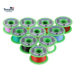 26 Gauge Silicone Wire Kit 10 Color Each 30 Ft Flexible 26 AWG Stranded Tinned C