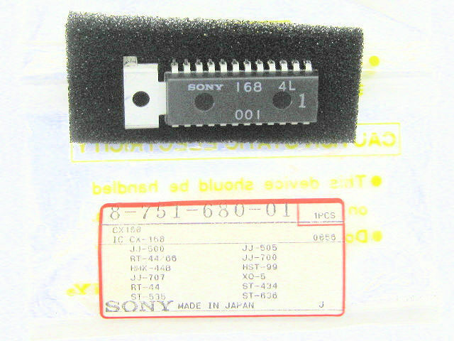 CX168 “Original” SONY 24P DIP with Heat Sink Tab IC 1 pc