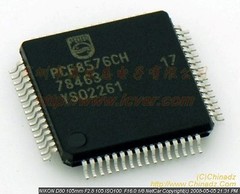 PHILIPS PCF8576CH QFP-64 Universal LCD driver for low RH