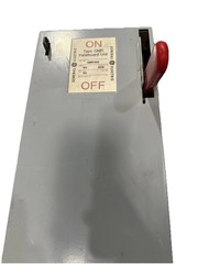 🔴GENERAL ELECTRIC QMR362 60 Amp 3-Pole 600V Fusible Panelboard Switch Unit‼️B