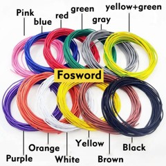 Stranded Automotive Equipment Wire Hookup Cable 16AWG 18AWG 22AWG 24AWG – 30AWG