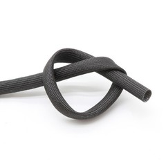 Black Heat Resistant Sleeving Cable Wire High Temperature Component Lead Heat