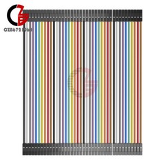 40x Dupont wire 10cm Cables Line Jumper 1p-1p pin Connector Female to Female