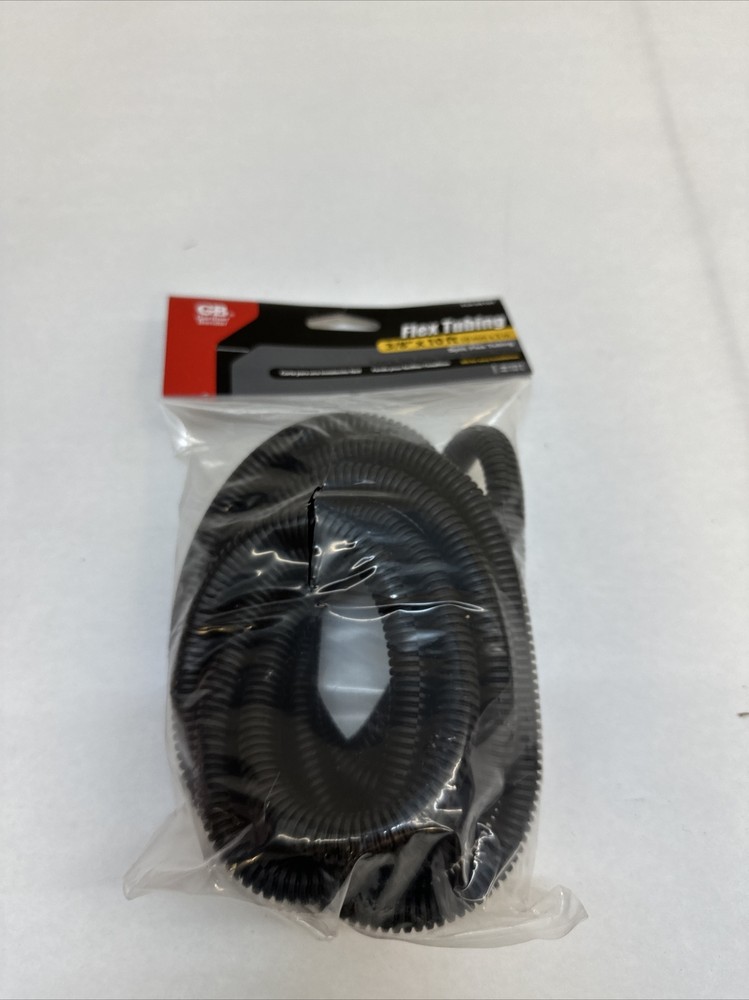 Gardner Bender 3/8″ x 120 in. L Black Polyethylene Flex Tube