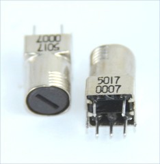 100 pcs 5017-0007 RF Adjustable Inductor, Through Hole TOKO IN USA