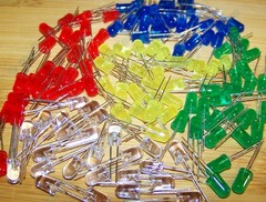 10x LM3914 IC LED Display Bargraph Driver + 100x 5mm LED Assorted Colors – USA