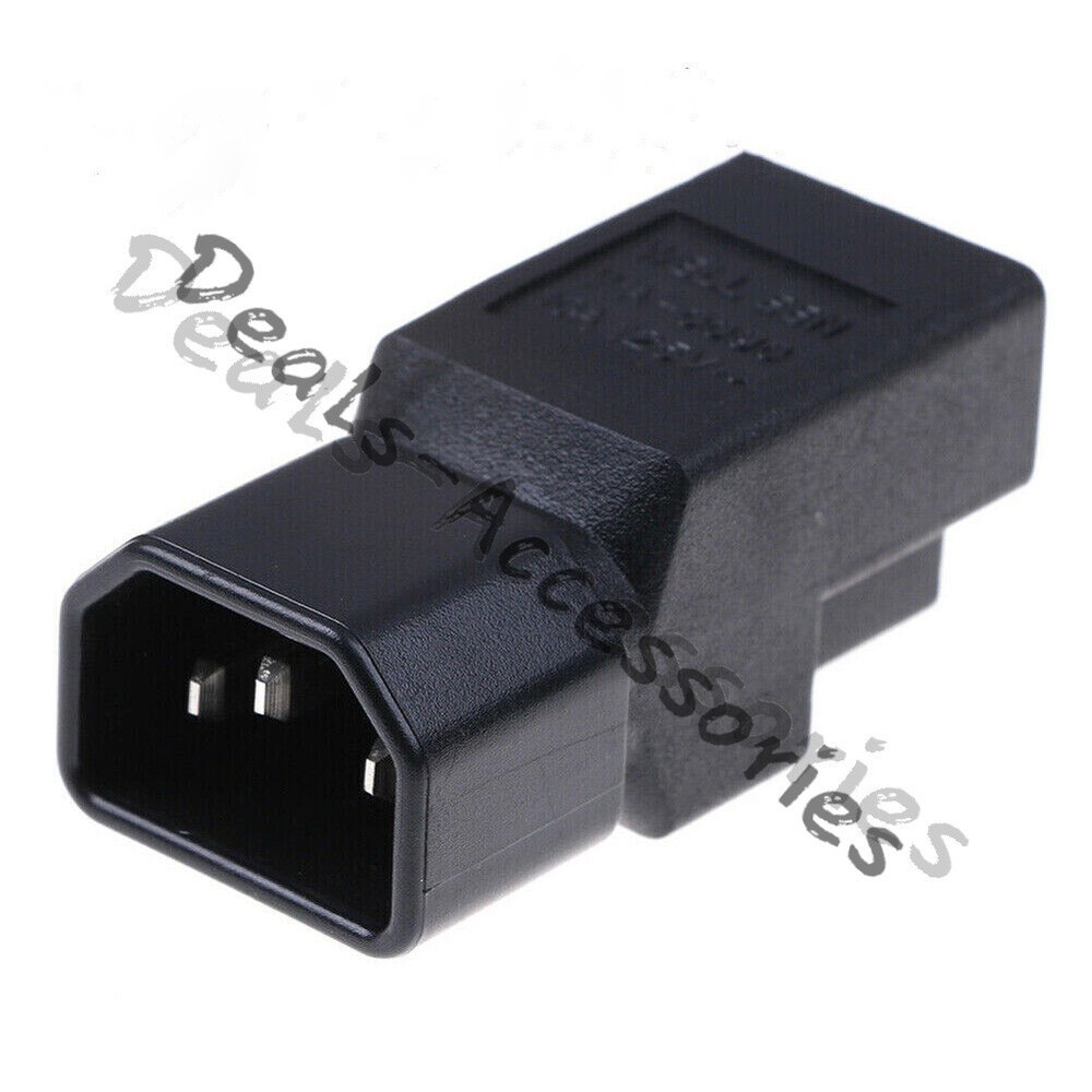C14 to Nema 5-15R PDU USP power adapter IEC male to US female adapter plug(1PCS)