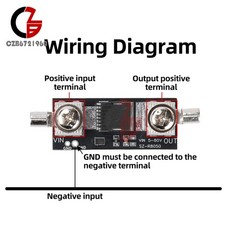 80V 50A High-Current Ideal Diode Module Charging Anti-Reverse Current Protection